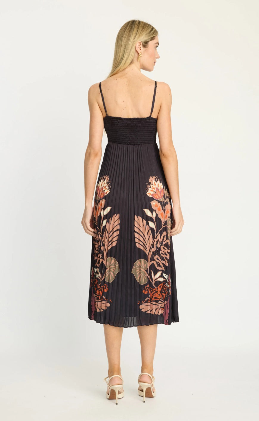 Caballero Cheetah Black Donna Dress
