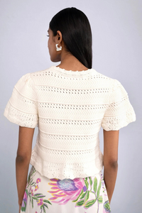 Banjanan Laura Crochet Cardigan