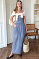 Navy Gingham