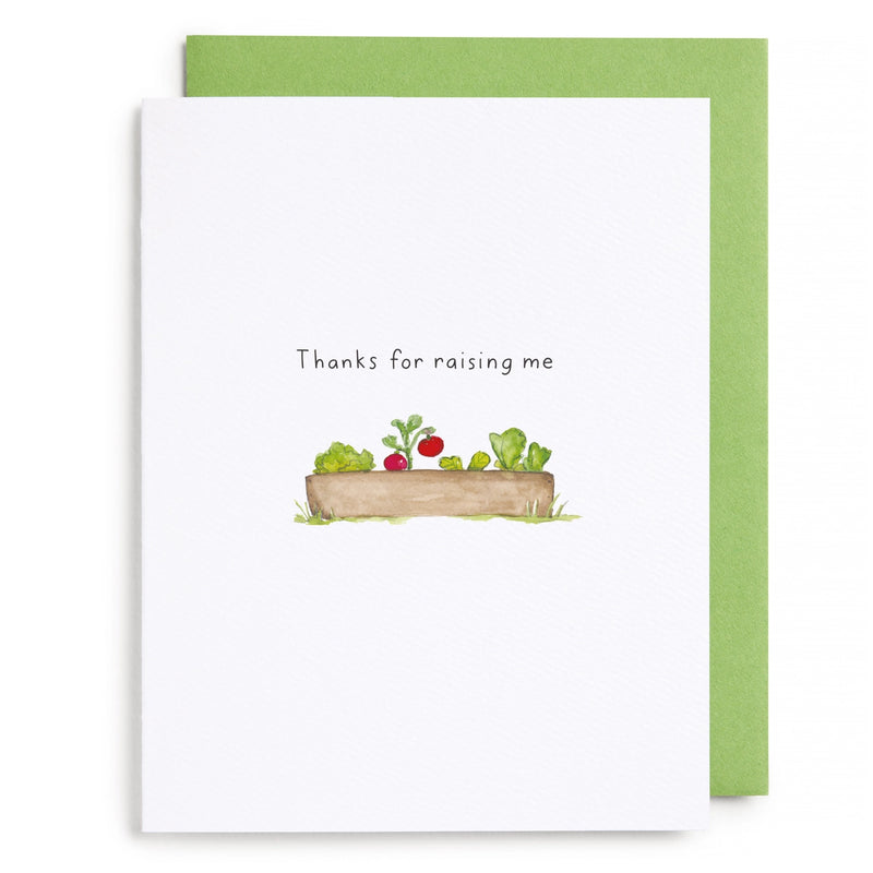 E.Frances Thanks for Raising Me Mother's Day Card