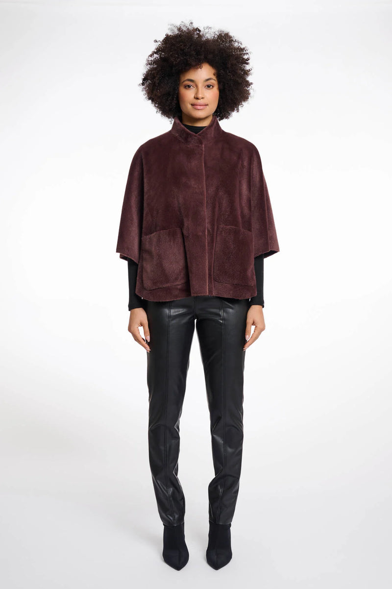 Rino & Pelle Dewi Faux Fur Cape