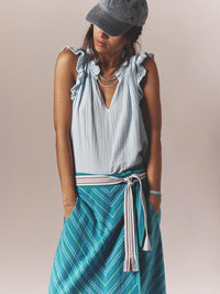 Xirena Bex Cotton Gauze Top