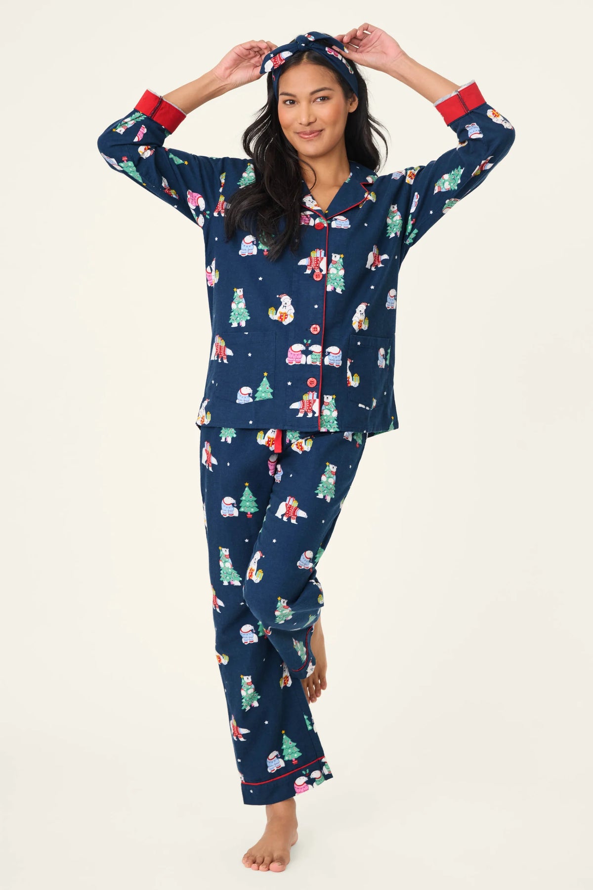 P.J. Salvage Holiday Flannel PJ Set