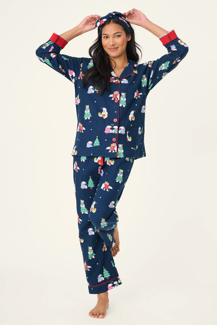 P.J. Salvage Holiday Flannel PJ Set