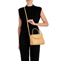 Il Bisonte Leather Top Handle Bag