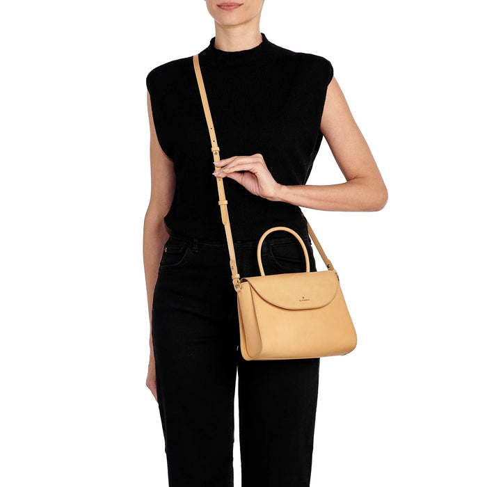 Il Bisonte Leather Top Handle Bag