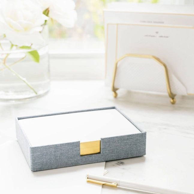 Sugar Paper Chambray Desk Jotter