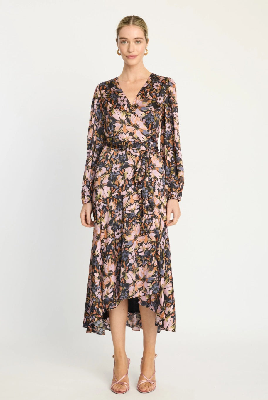 Caballero Moon Maxi Floral Dress