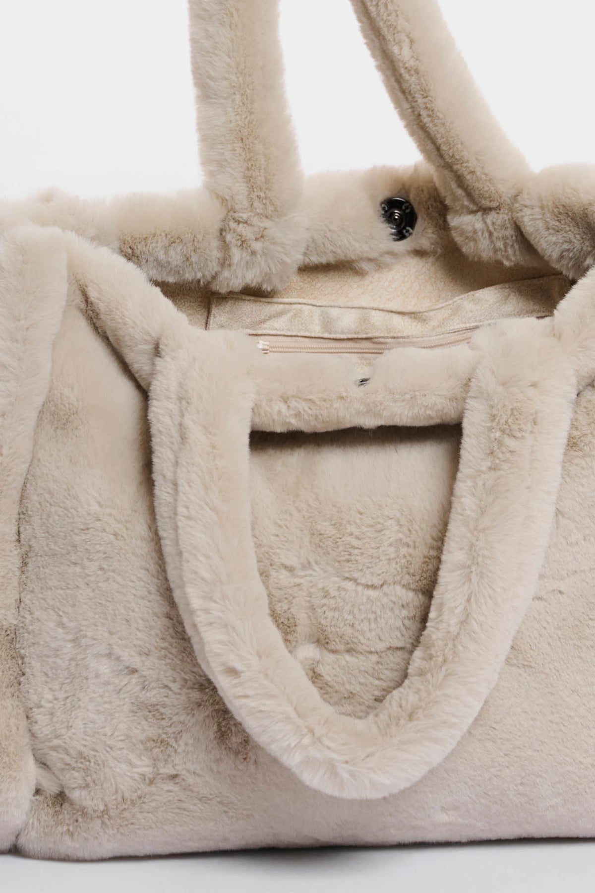 Rino & Pelle Daan Faux Fur Shopper