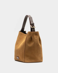 Frances Valentine Small June Hobo Suede Bag