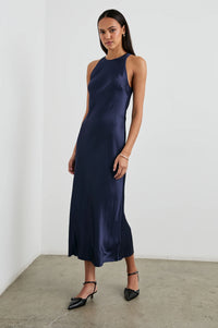 Rails Solene Satin Crepe Dress
