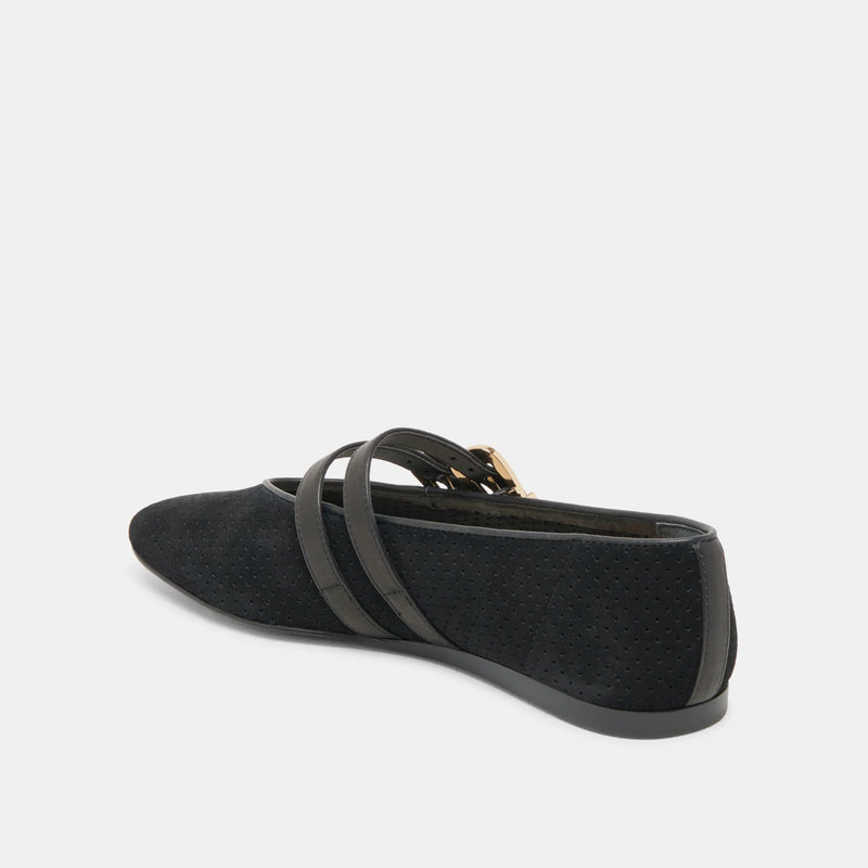 Dolce Vita Baylee Grommet Suede Flat