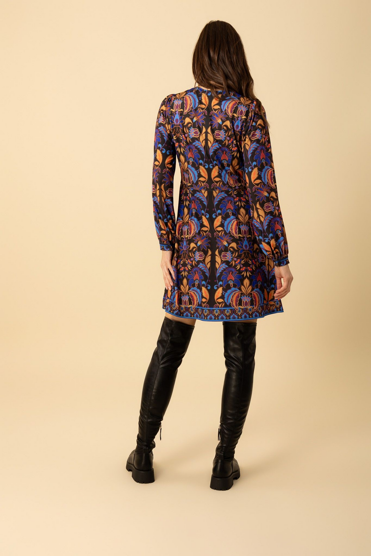 Hale Bob Helen Medallion Print Dress