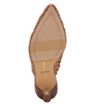 Dolce Vita Cleo Loop Mule Brown Raffia