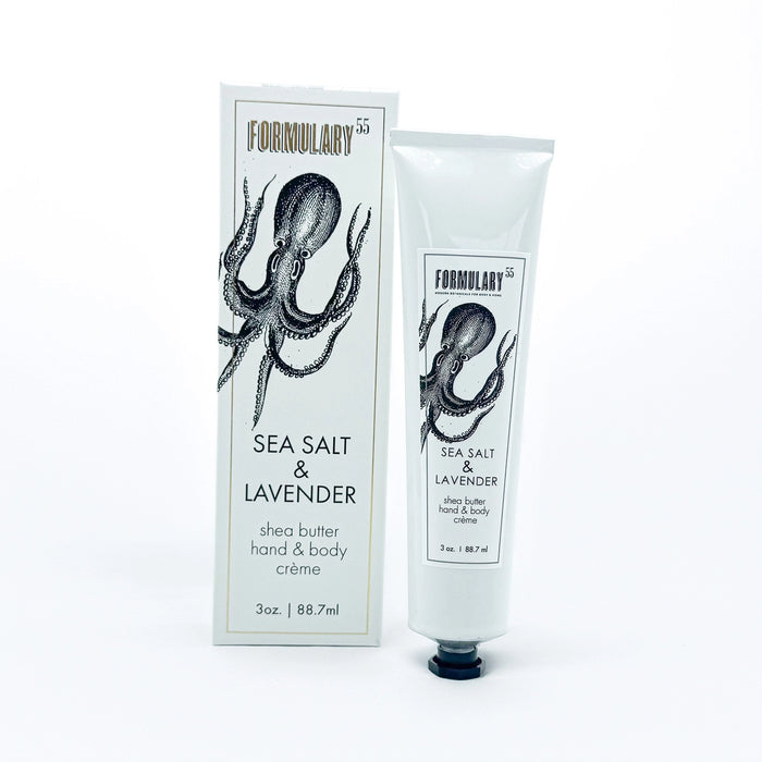Formulary 55 Sea Salt & Lavender Shea Butter Hand & Body Creme Tube