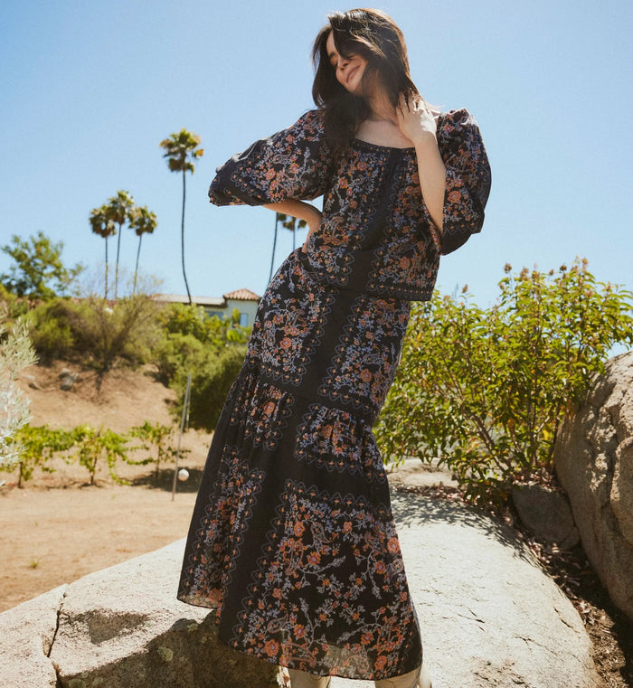 Cleobella Lucille Print Blouse