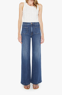 Mother Denim Hustler Roller Patch Pocket One Last Shot