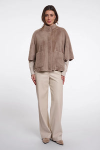 Rino & Pelle Dewi Faux Fur Cape