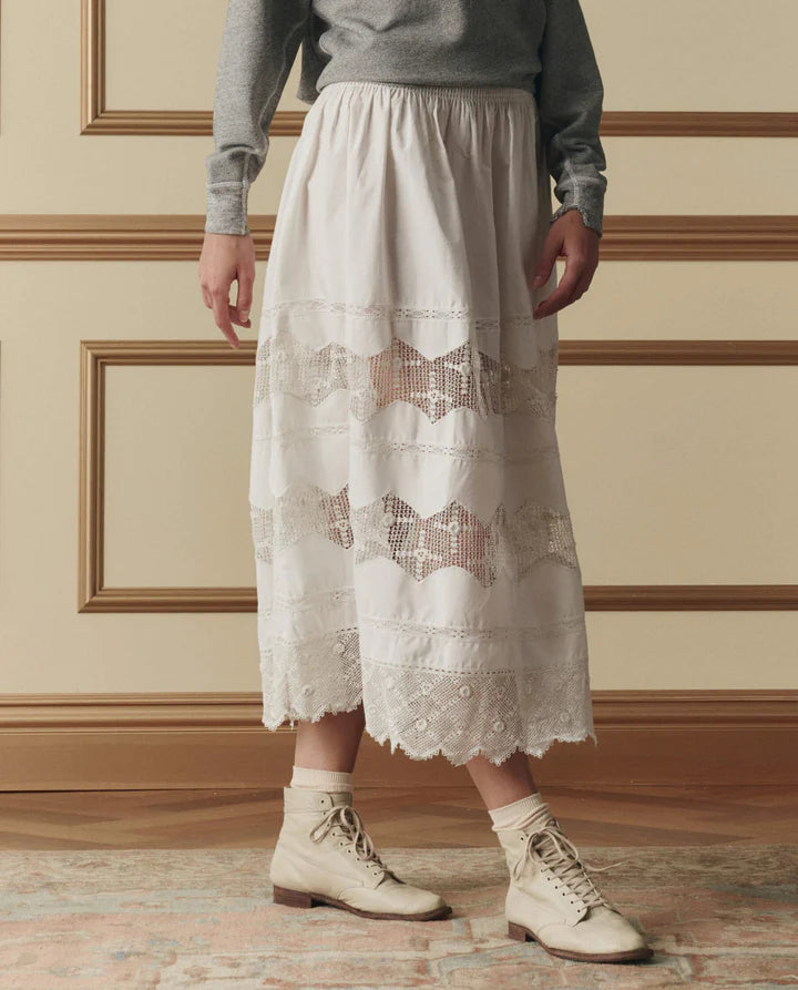 The Great Rosette Crochet Canary Skirt