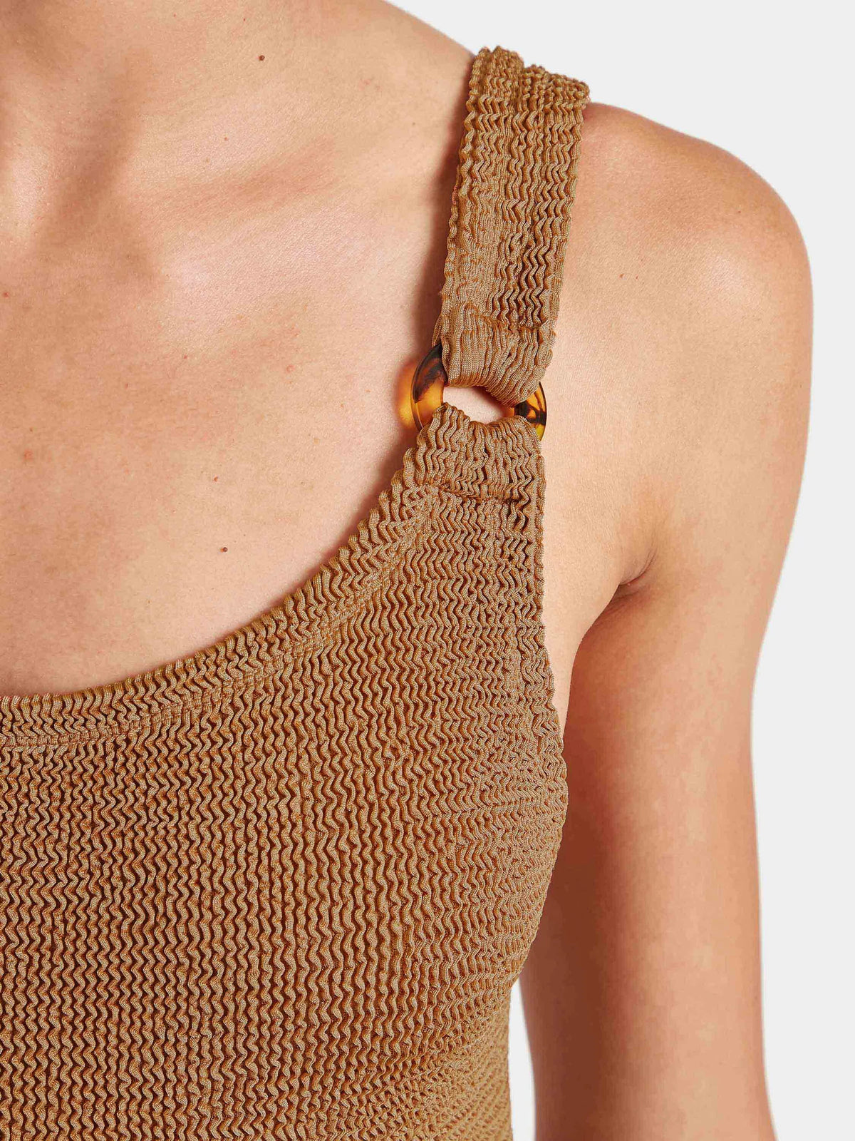 Hunza G Domino Scoop Neck Swim