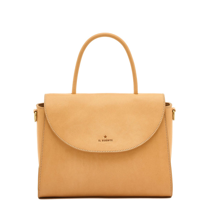 Il Bisonte Leather Top Handle Bag