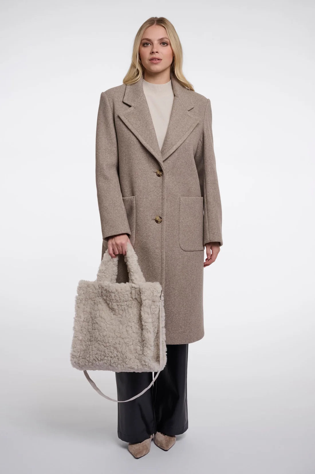 Rino & Pelle Brax Faux Fur Teddy Shopper
