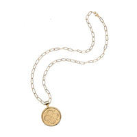 Jane Win Small Love Coin Pendant
