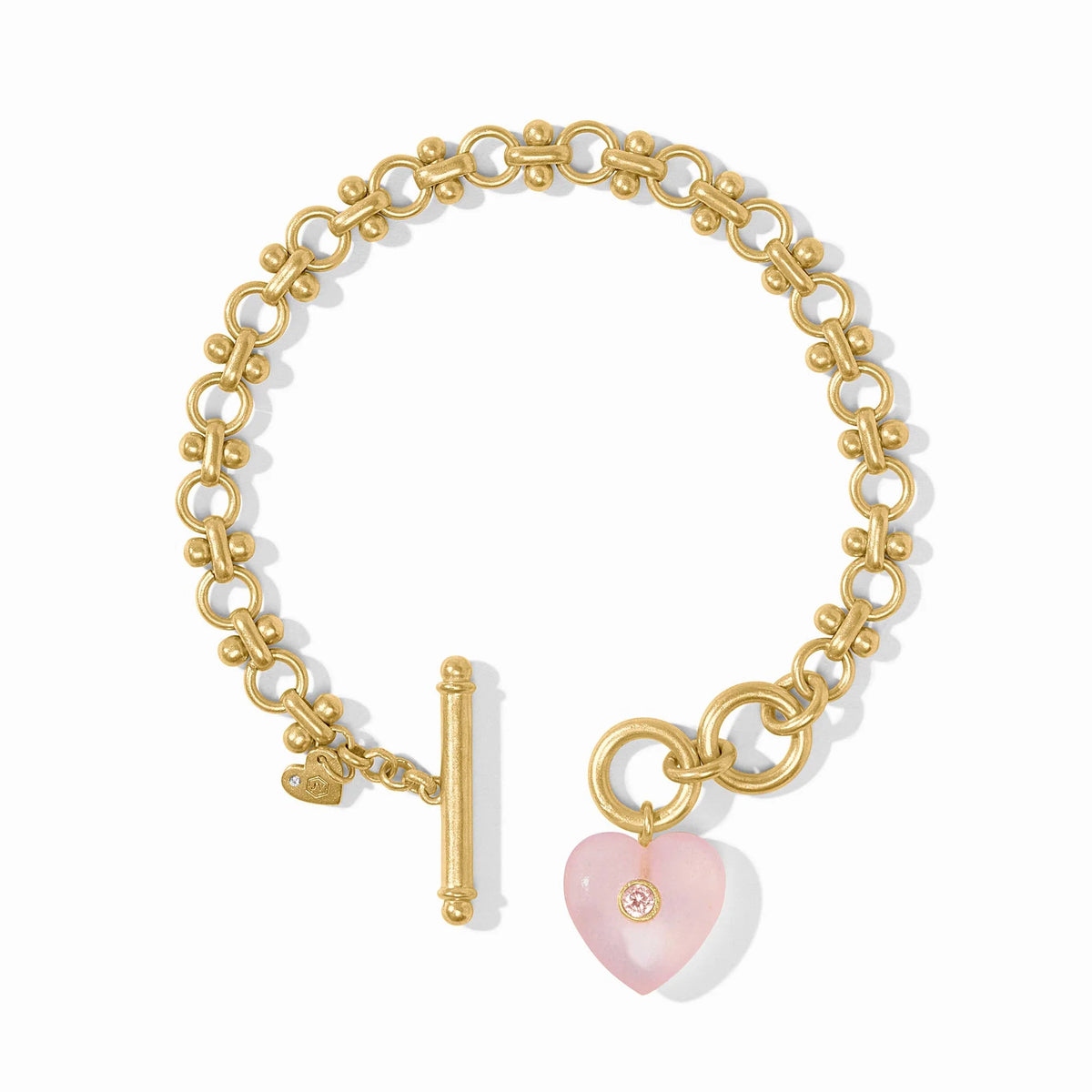 Julie Vos Heart Link Bracelet