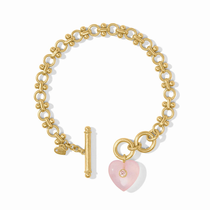 Julie Vos Heart Link Bracelet