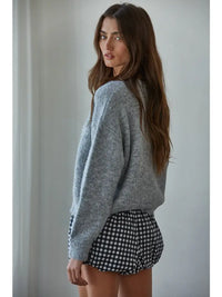By Together Round Neck Cardigan