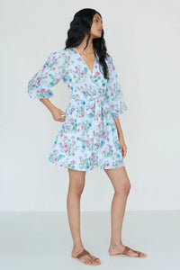 Banjanan Anne Floral Print Mini Dress