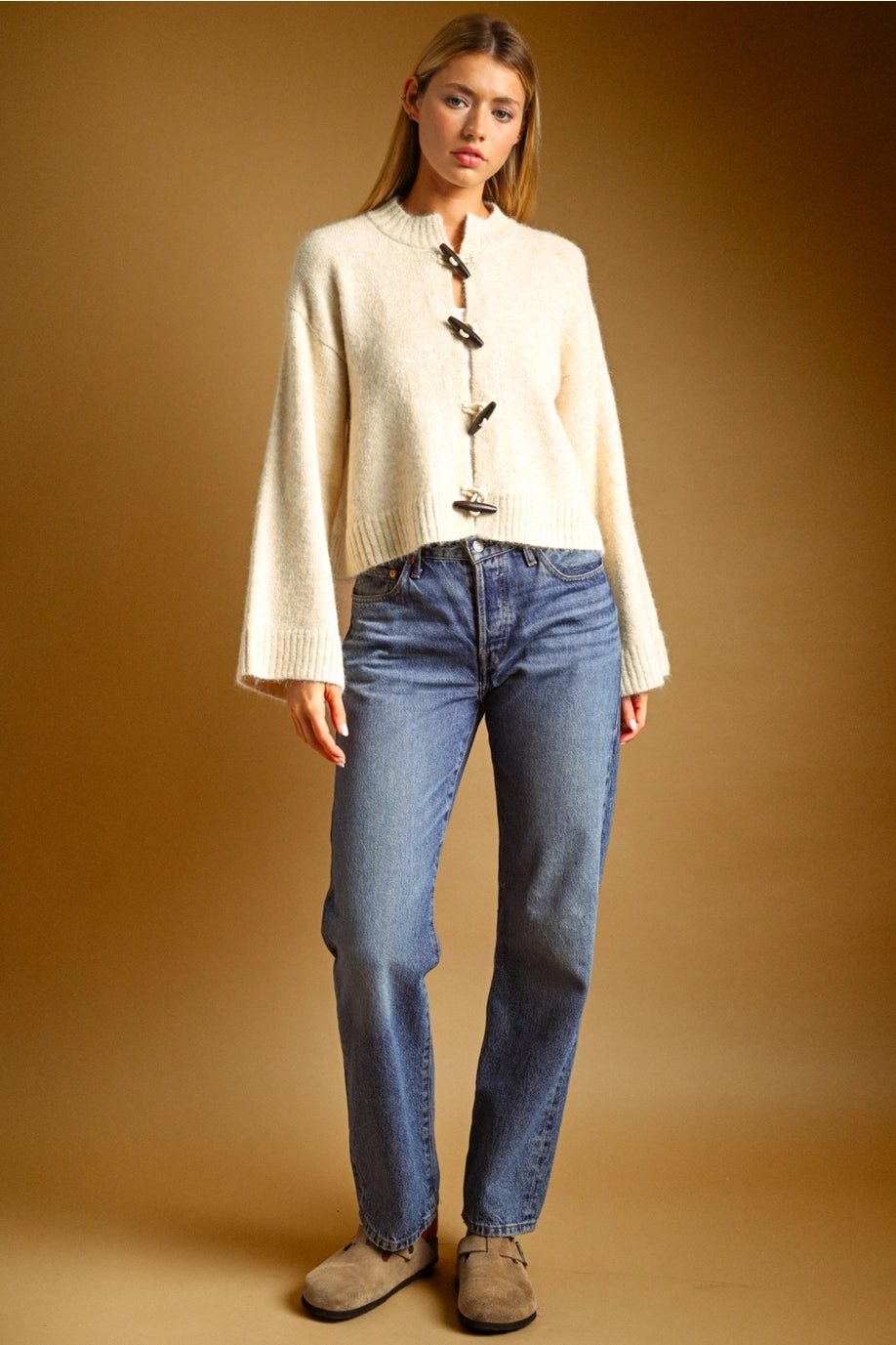 Miou Muse Toggle Cardigan