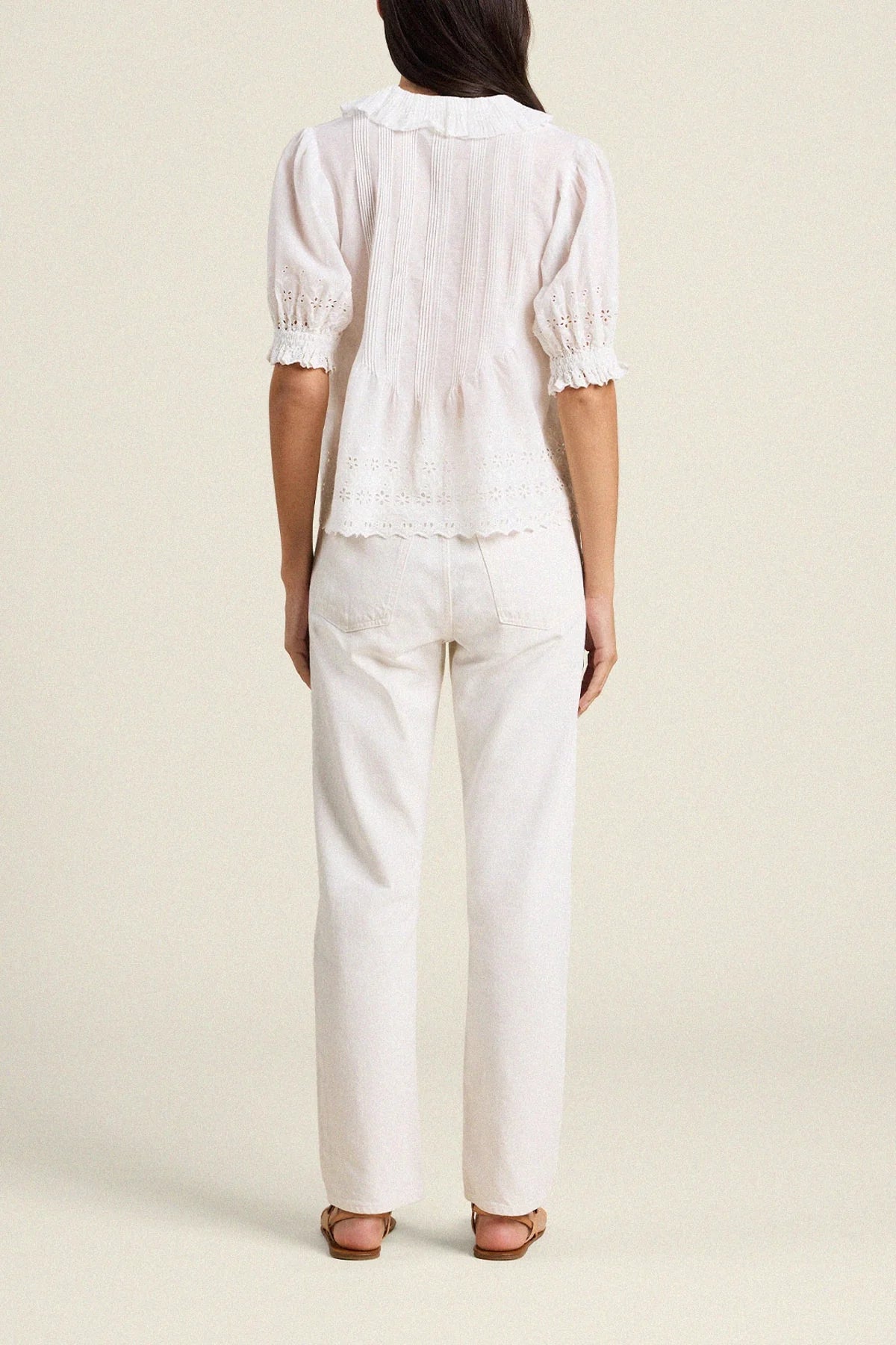 Trovata Birds of Paradis Jess Eyelet Blouse