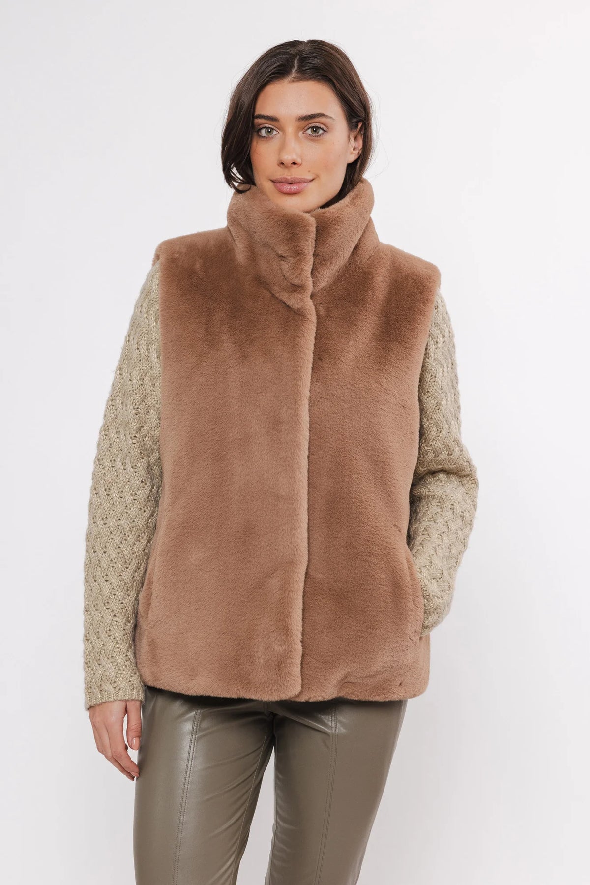 Rino & Pelle Lison Faux Fur Vest