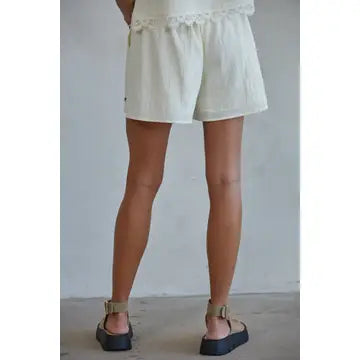 By Together Embroidered Short