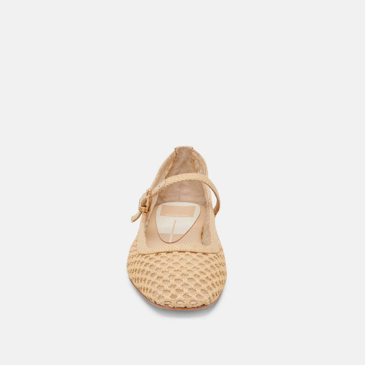 Dolce Vita Reyes Woven Raffia Flats
