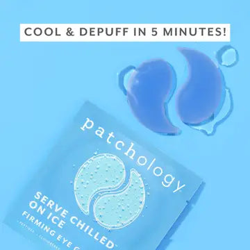 Patchology Under Eye Serve Chilled On Ice Cooling Depuffing Eye Mask