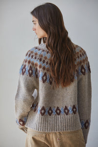 By Together Fair Isle Cardigan