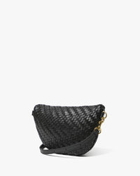 Clare V Petite Fanny Woven Zig Zag Bag