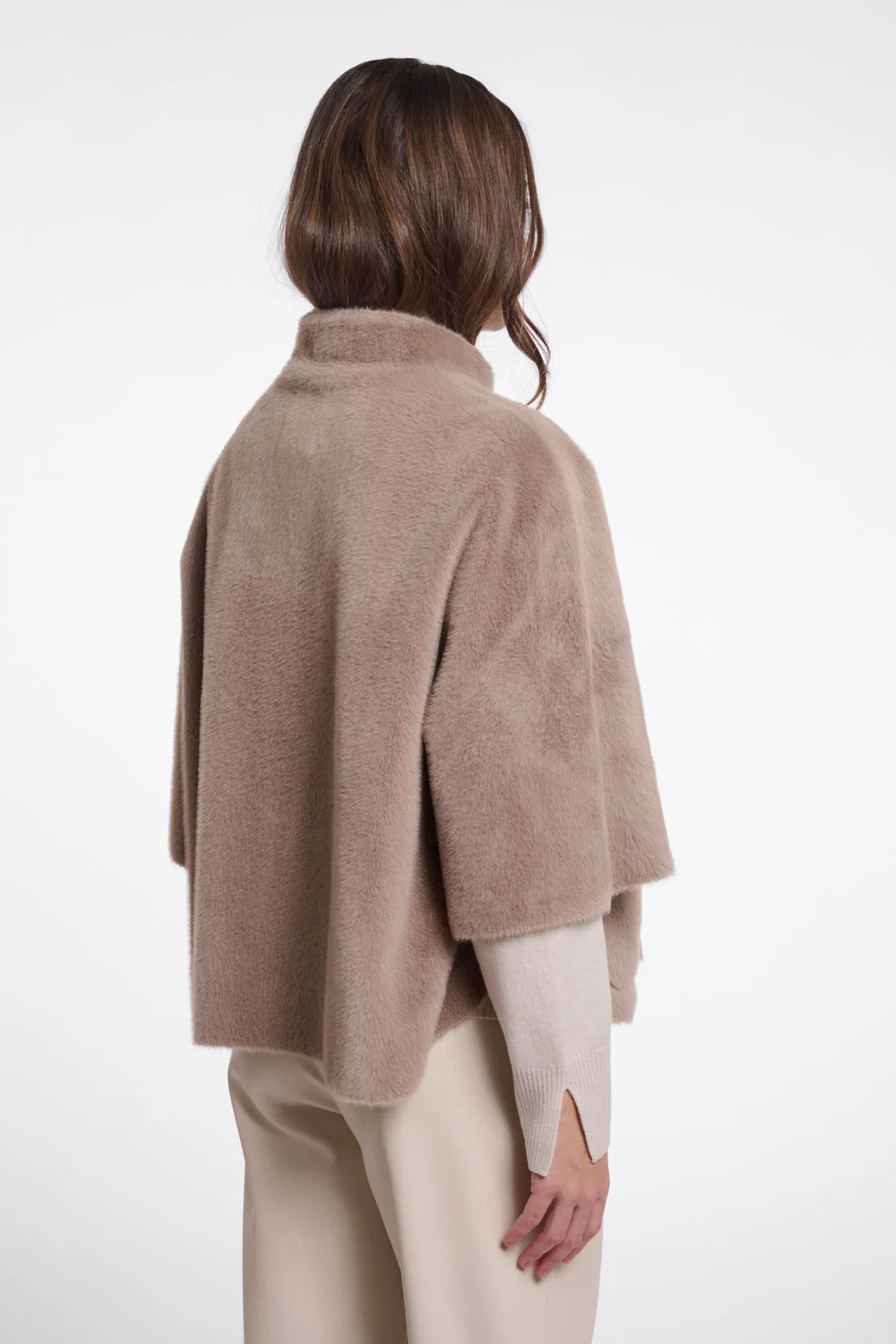 Rino & Pelle Dewi Faux Fur Cape
