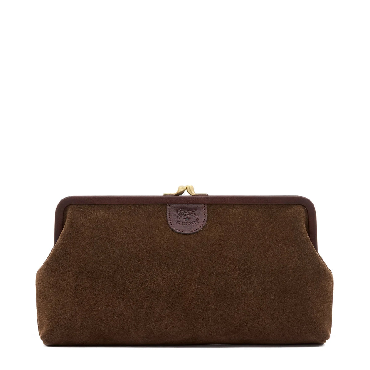 Il Bisonte Manuela Suede Clutch