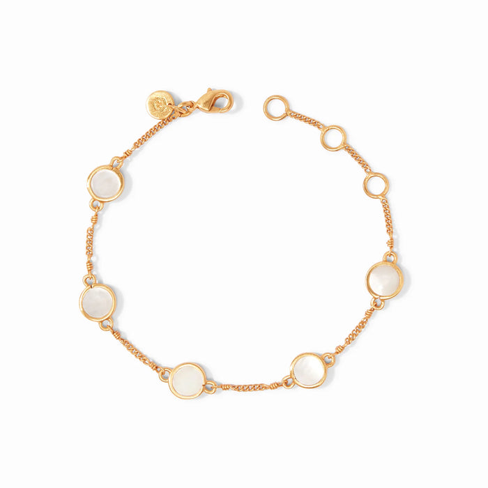 Julie Vos Valencia Delicate Bracelet Mother of Pearl