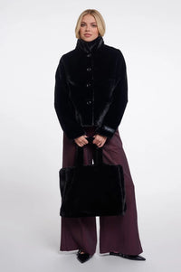 Rino & Pelle Daan Faux Fur Shopper