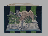 Inoui Editions Paris Floral Embroidered Pouch
