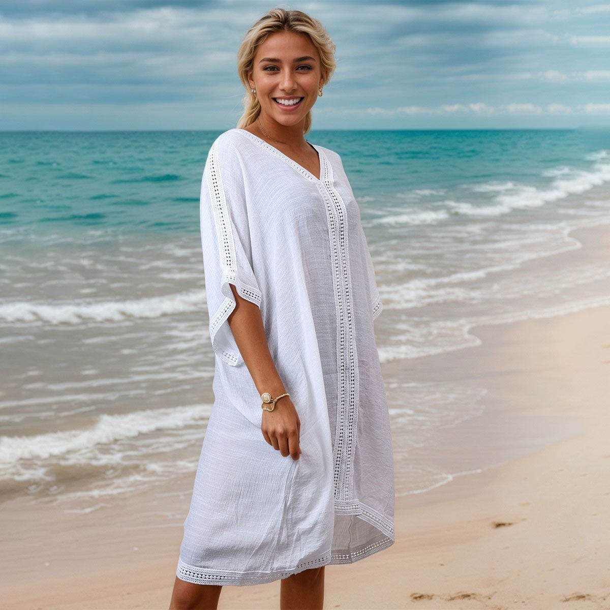 Accity Relaxed Fit Beach Coverup
