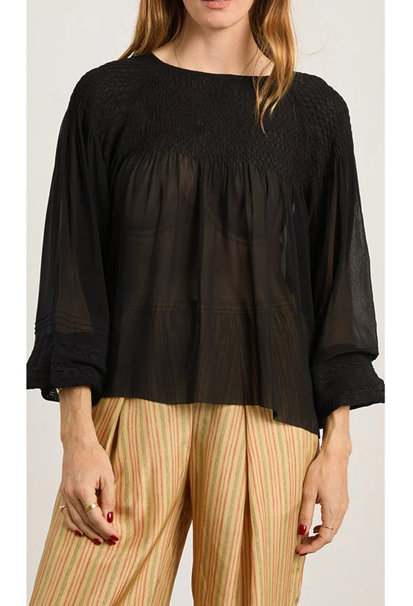 Ciao Lucia Alda Silk Top