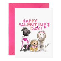 E. Frances Valentine's Doggies Greetings Card