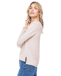 Pura Cashmere Everyday Cotton Crew
