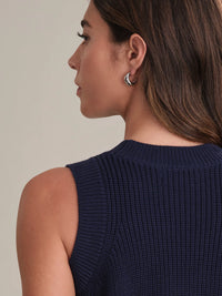 525 America Demi High Neck Crew Tank
