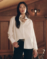The Great Ruffle Neck Shirt